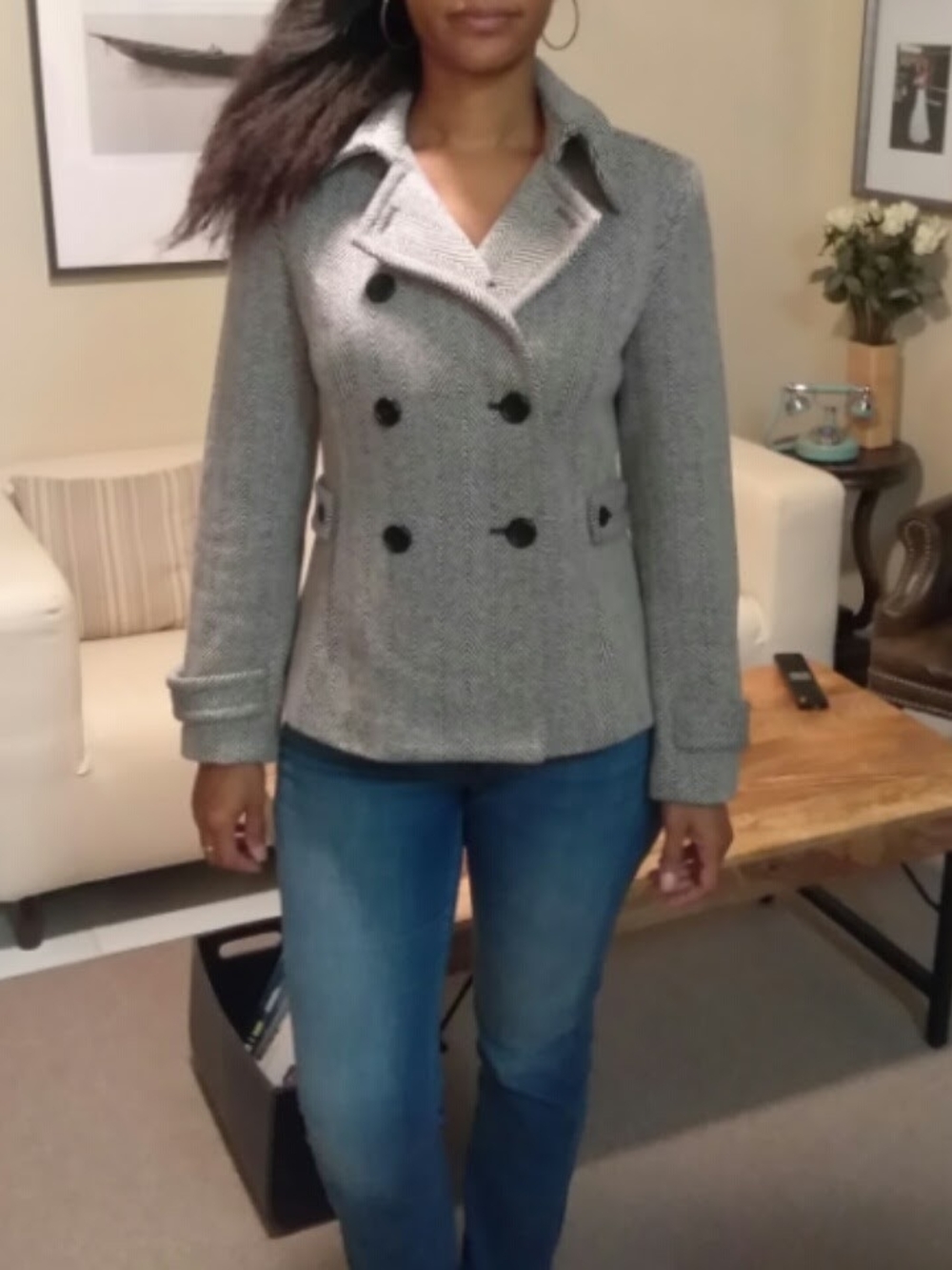 Express Peacoat